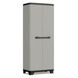 Keter Planet szürke-fekete tárolószekrény polcokkal - Keter