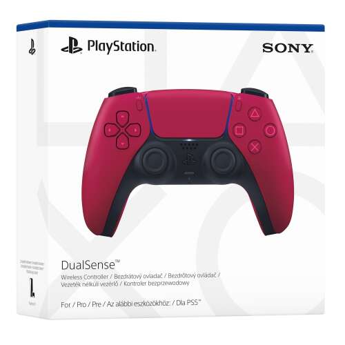 Playstation 5 DualSense Cosmic Red Vezetéknélküli Kontroller, Piros