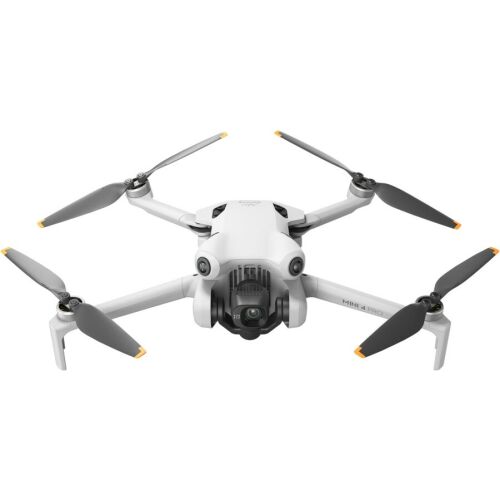 DJI Mini 4 Pro dron, rasklopljeni pogled