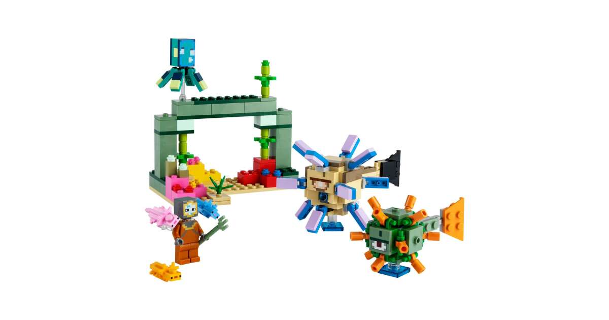 LEGO Minecraft Fight the sentinel 21180 Pepita