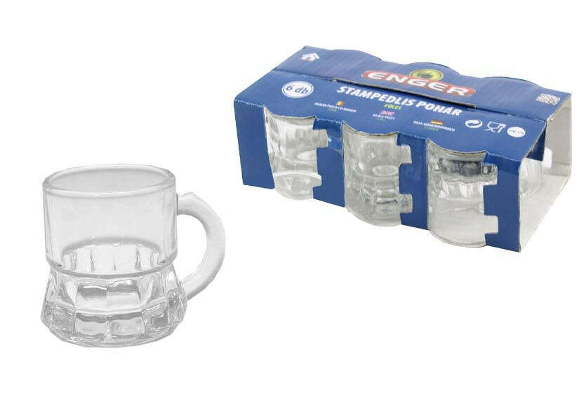 Enger - Stampedlis Pohár - Üveg - 6 db