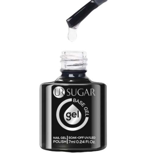 UR Sugar Alapozó Zselé, átlátszó körömlakk alap a gél lakkhoz, 7ml