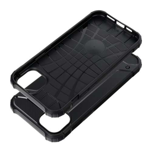 Black Armor Case for iPhone 15, shockproof, protective case