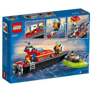 LEGO® City Tűzoltócsónak építőcsónak építőkészlet, 144 elem 75457791 
