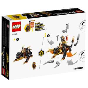 Set de construit LEGO® Ninjago, Dragonul de pamant EVO al lui Cole, 285 piese 75458281 LEGO Ninjago