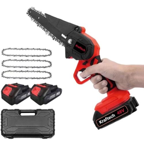 Kraftech KT/BCHS-48V Mini Akkumulátoros Láncfűrész