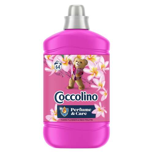 Coccolino Tiare Flower & Red Fruits Fabric Softener, 64 washes, 1600ml
