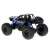 Kék 1:10 méretarányú RC mászó autó, 4WD, 48cm, hátsó nézet
