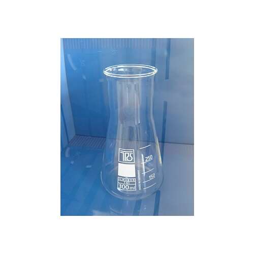 Balon Erlenmeyer 300ml, sticlă Simax