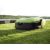 Greenworks Optimow 10 robotic lawn mower on lawn