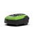 Greenworks Optimow 10 robotic lawn mower, angled view
