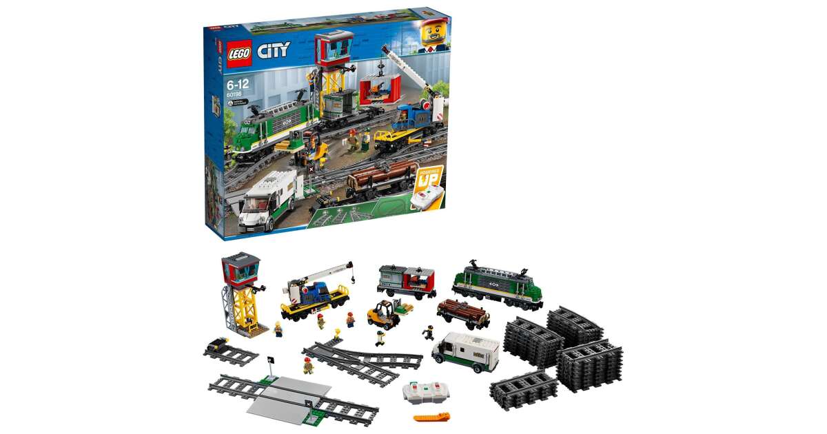 Cargo Train Set Bluetooth Lego Train LEGO® City Trains Cargo Train