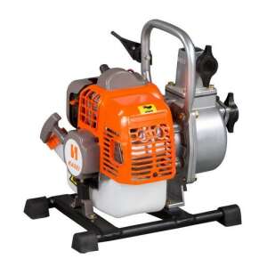 Kasei QGZ25-30E 0,9kW benzinbetriebene Wasserpumpe, orange-silber - Bewässerung