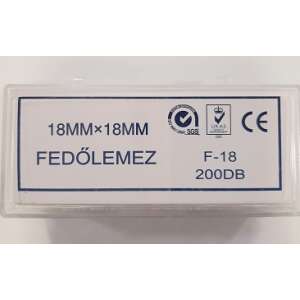 Krycie sklíčka pre mikroskop 18x18mm, 200 kusov - Kuchynské pomôcky