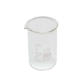 100ml стъклен цилиндър, мерителна чаша, лабораторно оборудване - Дом и градина