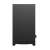 Fractal Design Pop Mini Silent obudowa komputera, czarna, solidna, widok z przodu