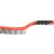 YATO Wire Brush - 3 rows, Folded, Plastic Handle 75471825