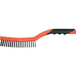 YATO 3-row bent wire brush with plastic handle - Yato