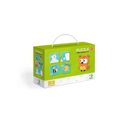 Ddodo puzzle duo állat otthonok csomagolása - TM Toys