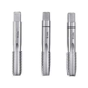 YATO Gwintownik ręczny M10 - 3-częściowy zestaw do gwintowania - Wiertło