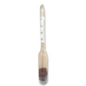 Hydrometer for measuring alcohol content, 0-30% range - Hydrometer