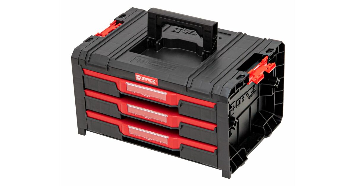 Organizator scule, 3 sertare, QBRICK® System PRO | Pepita.com