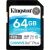 Kingston Canvas Go Plus 64GB SDXC memory card, high-speed storage