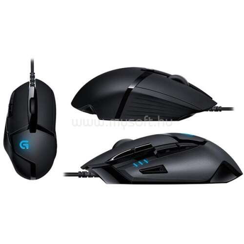 Logitech G402 Hyperion Fury FPS Gaming Mouse collage