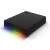 Seagate FireCuda Gaming 1TB externe Festplatte, schwarz, mit RGB-LED