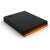 Hard disk extern Seagate FireCuda Gaming 1TB, negru, cu LED portocaliu