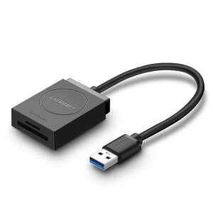 UGREEN USB 3.0 SD és microSD kártyaolvasó, fekete - USB kártyaolvasó