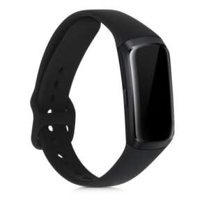 kwmobile pasek zamienny do Samsung Galaxy Fit SM-R370, czarny - Pasek do inteligentnego zegarka