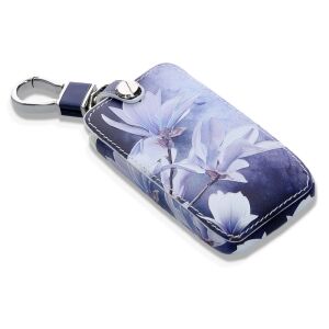 Etui na kluczyki do samochodu Renault / Dacia - 4 przyciski - Keyless Go, kwmobile, Skóra ekologiczna, Multicolor, 44637.46