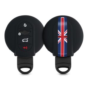 Mini Cooper Key Cover - 3 Buttons - Smart Key, kwmobile, Silicone, Multicolor, 56225.01