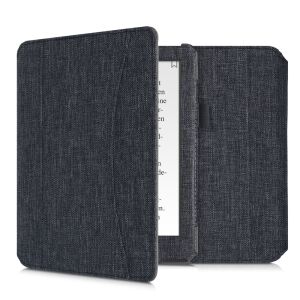 Puzdro pre Kobo Aura H2O Edition 2, Textil, Grey, kwmobile, 54137.19 131474331 - Počítače a doplnky