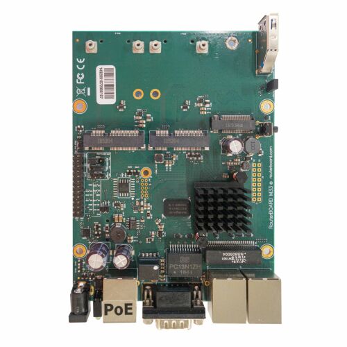 MikroTik RBM33G RouterBoard s Gigabit LAN portami a miniPCI-e slotmi