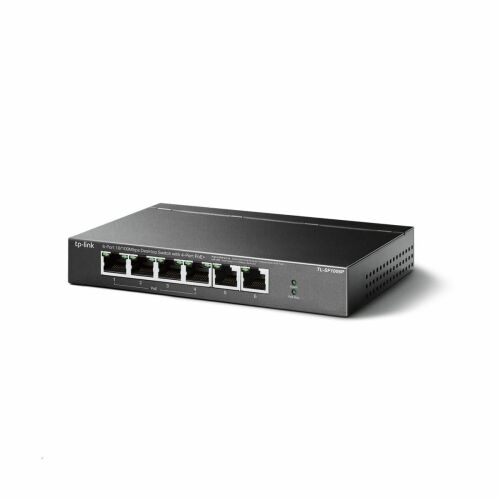 TP-Link TL-SF1006P Switch 6x100Mbps (4xPOE+), TL-SF1006P 168991796 - Hálózati switch
