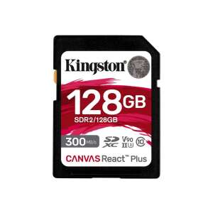 Kingston 128GB Canvas React Plus SDXC memóriakártya - Kingston