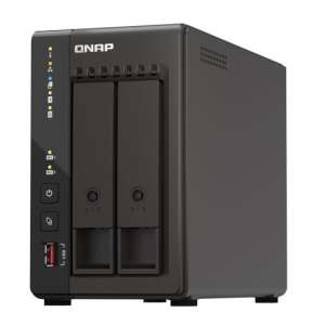 QNAP NAS 2-zásuvkový Celeron J6412 4x2,6GHz, 8GB RAM, 2x2500Mbps, 2xHDMI, 2xUSB3.2Gen2, 2xM.2 2280 PCIe Slot - TS-253E-8G 79792174 Sieťové ukladanie údajov