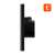 Avatto ZTS02-EU-B1 Smart Light Switch, black, side view