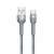 Remax Jany Alloy USB-C cable, silver, 1 meter, 2.4A fast charging
