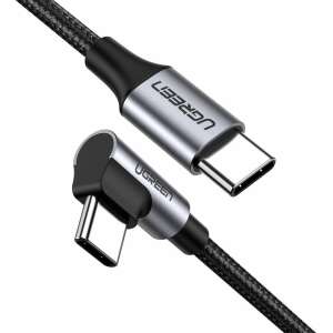 UGREEN USB-C to USB-C angled cable, black - USB Cable