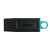 Kingston DataTraveler Exodia 64GB USB 3.2 Flash Drive, black with blue accents
