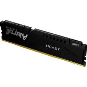 Kingston Fury Beast DDR5 5200MHz 16GB fekete CL40 1.2V RAM - Kingston