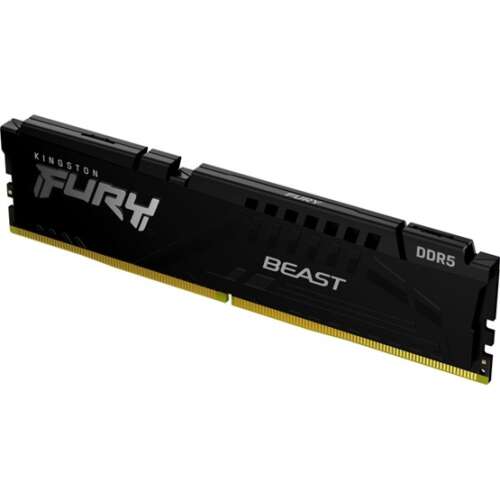 Kingston Fury Beast DDR5 5200MHz 16GB fekete CL40 1.2V RAM