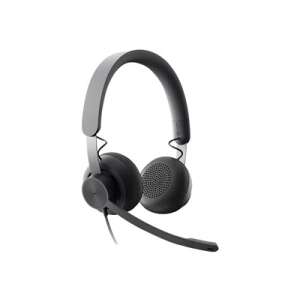 Logitech 981-000875 Headset 2.0 - Zone Wired UC with Microphone, Graphite Grey