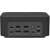Докинг станция Logi Dock Teams Graphite, заден изглед, показващ портовете