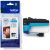 Brother LC427C cyan ink cartridge, unpackaged and packaged
