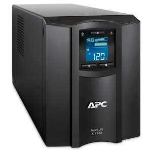 APC Smart-UPS C1500 UPS, 1500VA, 230V, LCD kijelző - APC