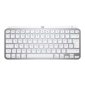 Logitech MX Keys Mini for Mac wireless keyboard, pale grey, US layout - Logitech Keyboard